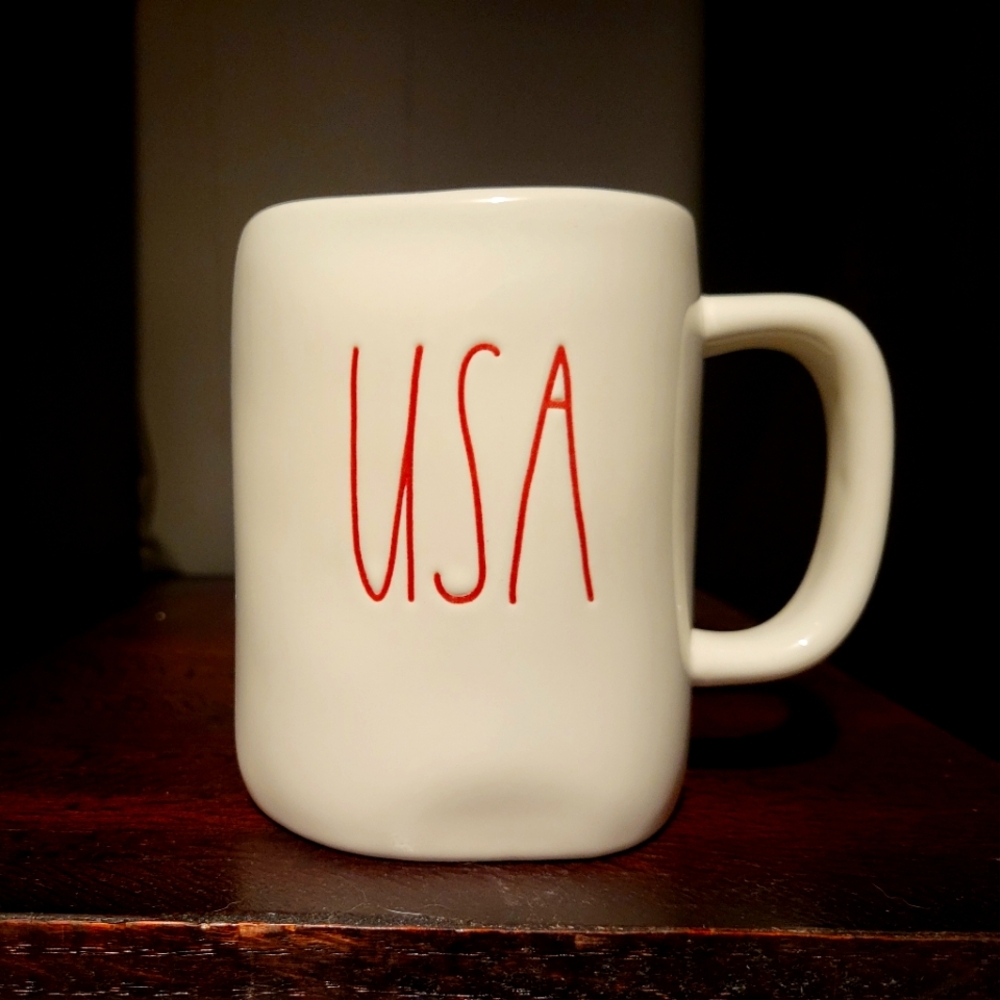 Rae Dunn "USA" Artisan Collection 16 Oz Mug